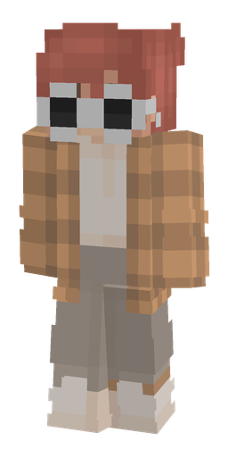 Gray skin: body, front render