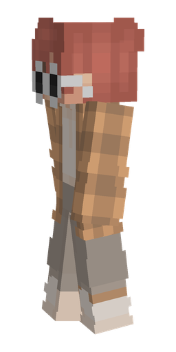 Gray skin: body, left side render