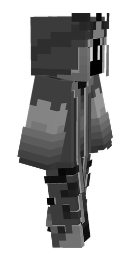 Black skin: body, right side render