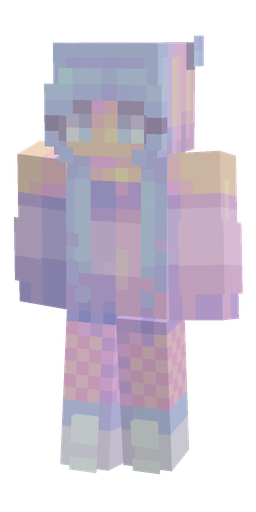Blue skin: body, front render
