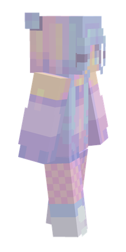 Blue skin: body, right side render