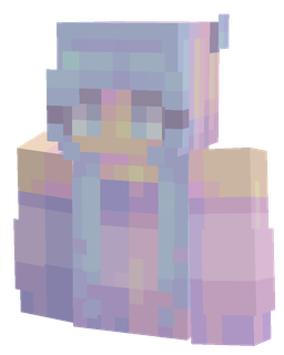 Blue skin: bust render