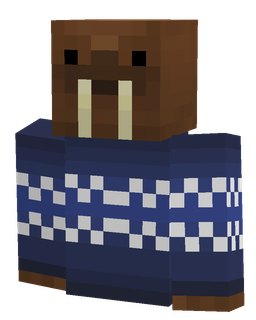 Blue skin: bust render