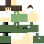 Classic skin: raw texture render