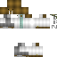Brown skin: raw texture render