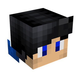 Black skin: head render