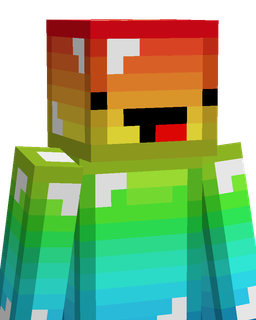 Blue skin: bust render