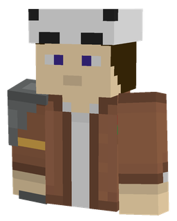 Blue skin: bust render