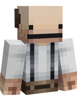 Brown skin: bust render