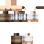 Brown skin: raw texture render