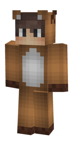 Brown skin: body, front render