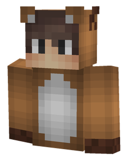 Brown skin: bust render