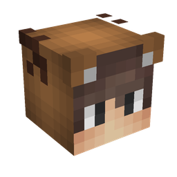 Brown skin: head render
