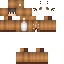 Brown skin: raw texture render