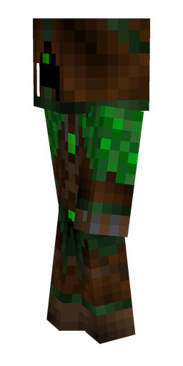 Black skin: body, left side render