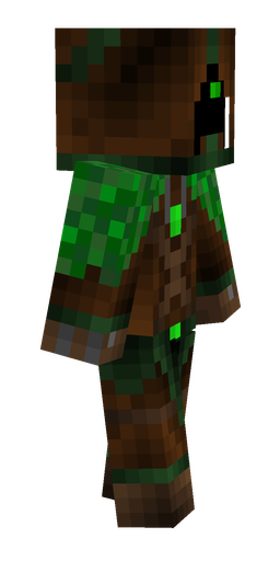 Black skin: body, right side render
