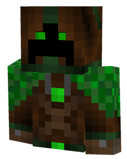 Black skin: bust render