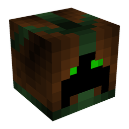 Black skin: head render