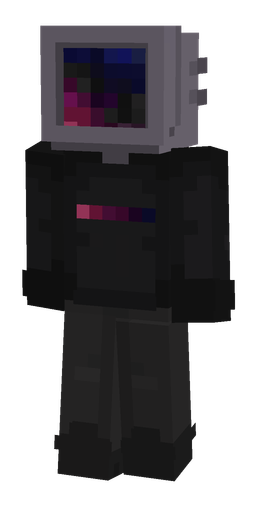 Black skin: body, front render