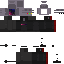 Black skin: raw texture render