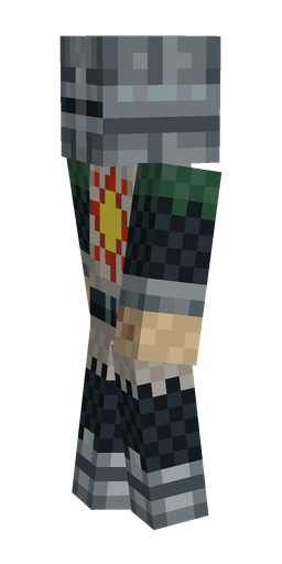 Black skin: body, left side render