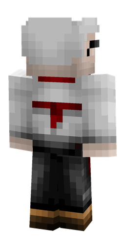Black skin: body, back render