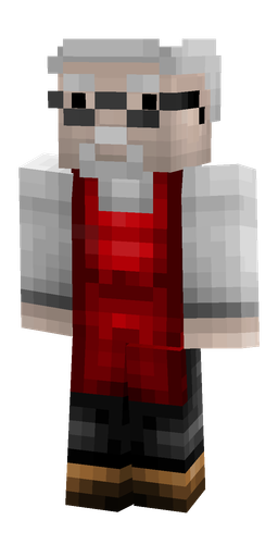 Black skin: body, front render