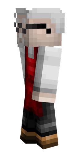 Black skin: body, left side render