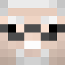 Black skin: face render