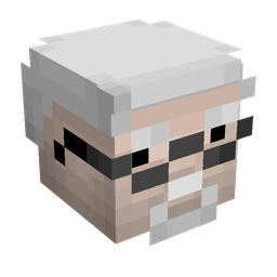 Black skin: head render