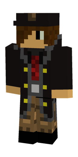 Black skin: body, front render