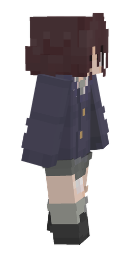 Black skin: body, right side render