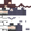 Black skin: raw texture render