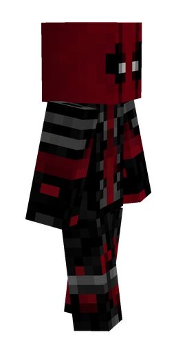 Black skin: body, right side render
