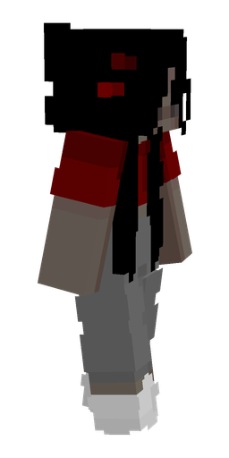Black skin: body, right side render