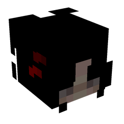 Black skin: head render