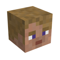 Brown skin: head render