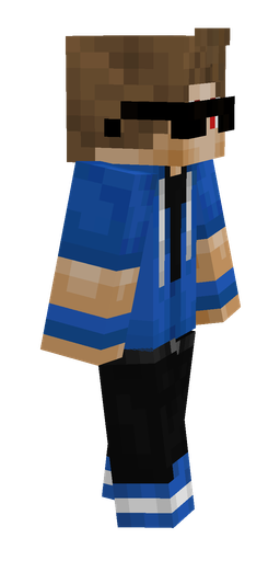Black skin: body, right side render