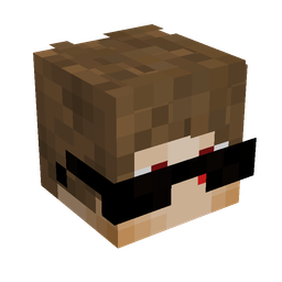 Black skin: head render
