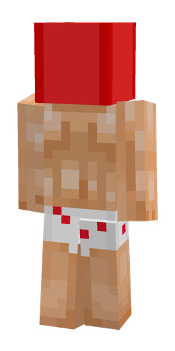 Orange skin: body, back render