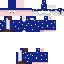 Blue skin: raw texture render