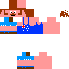 Blue skin: raw texture render