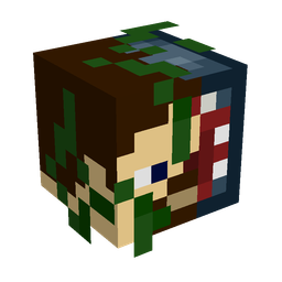 Blue skin: head render