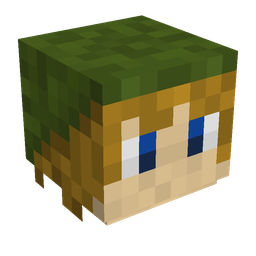 Brown skin: head render