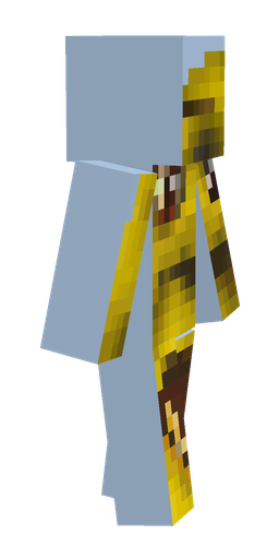 Blue skin: body, right side render