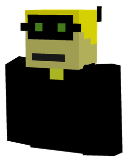 Black skin: bust render