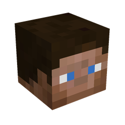Black skin: head render
