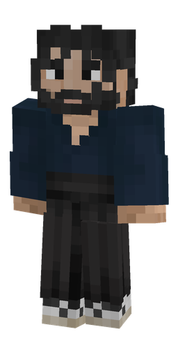 Black skin: body, front render