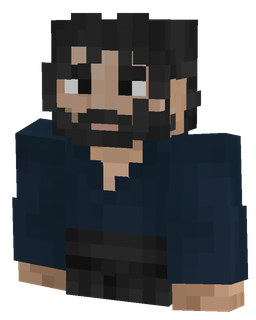 Black skin: bust render