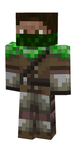 Black skin: body, front render